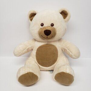 Build a Bear 12" Cream Brown Allergy Asthma Baby Teddy Bear 2015 Plush
